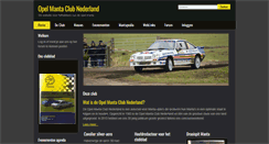 Desktop Screenshot of mantaclub.nl